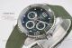 Best copy Longines Conquest automatic 7750 chronograph olive green rubber strap 41mm (2)_th.jpg